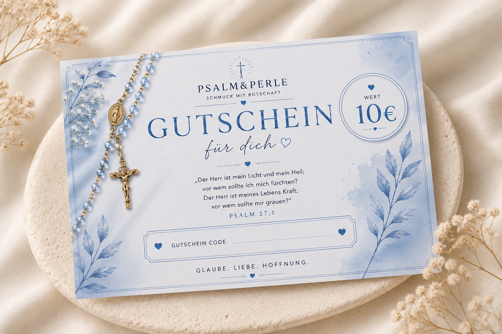 Blaue Gutscheine