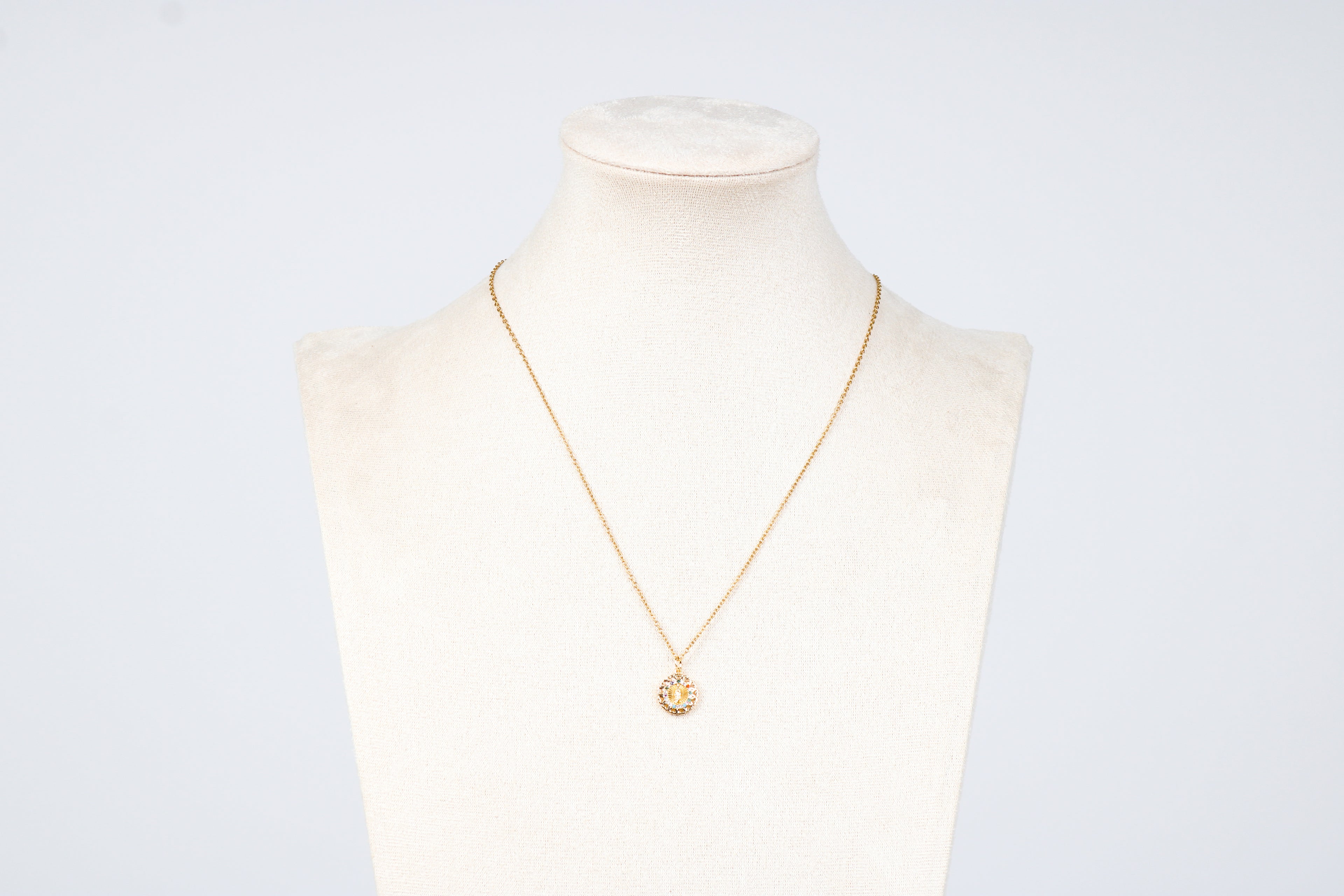 Jungfrau Maria Kette - Gold