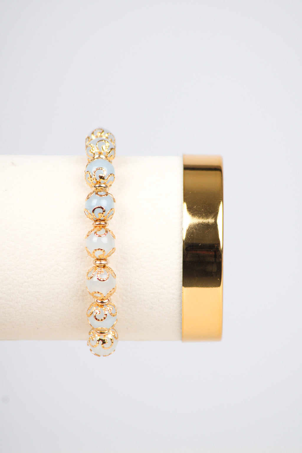 Armband - Blau / Gold