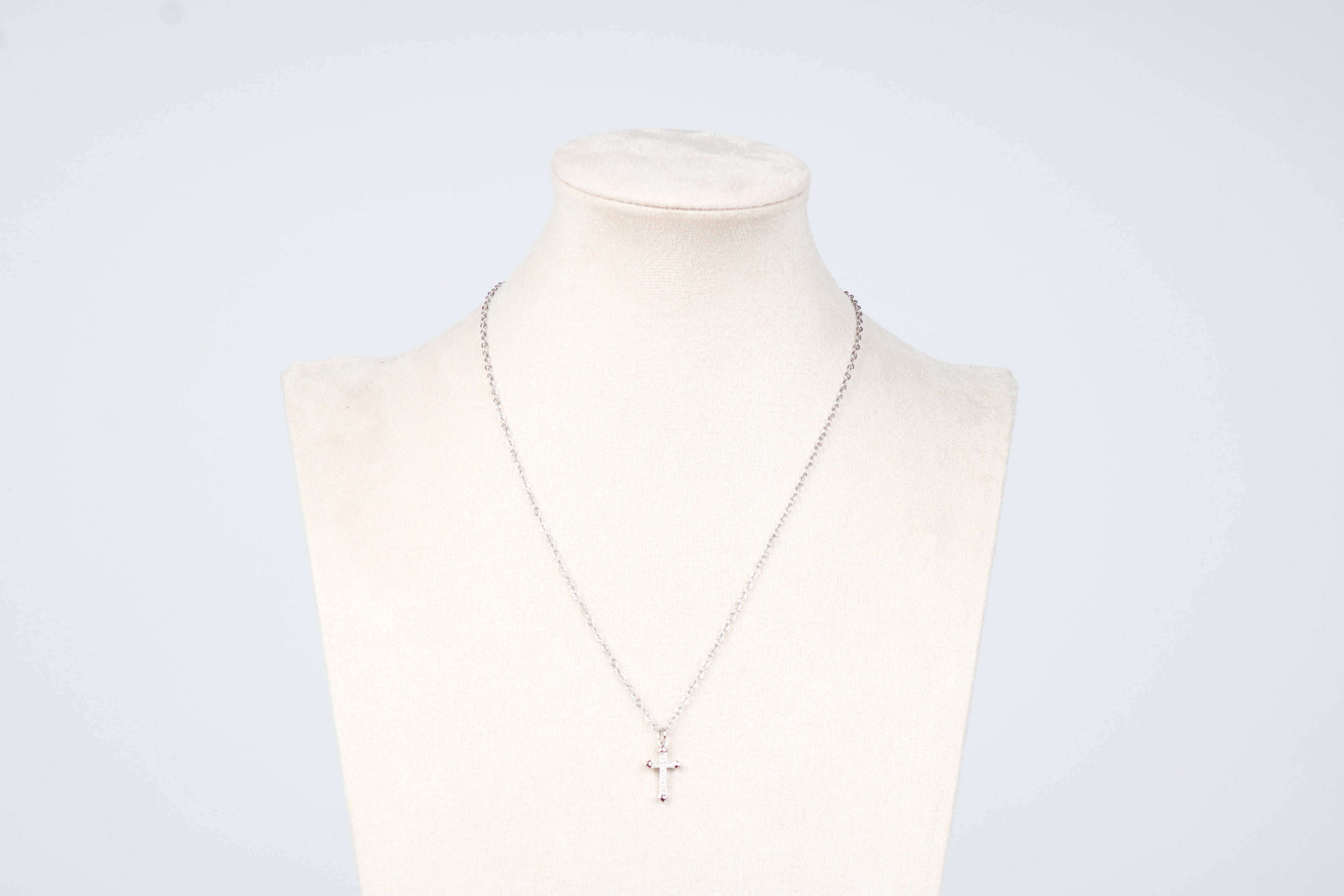 Kreuz Kette - Silber